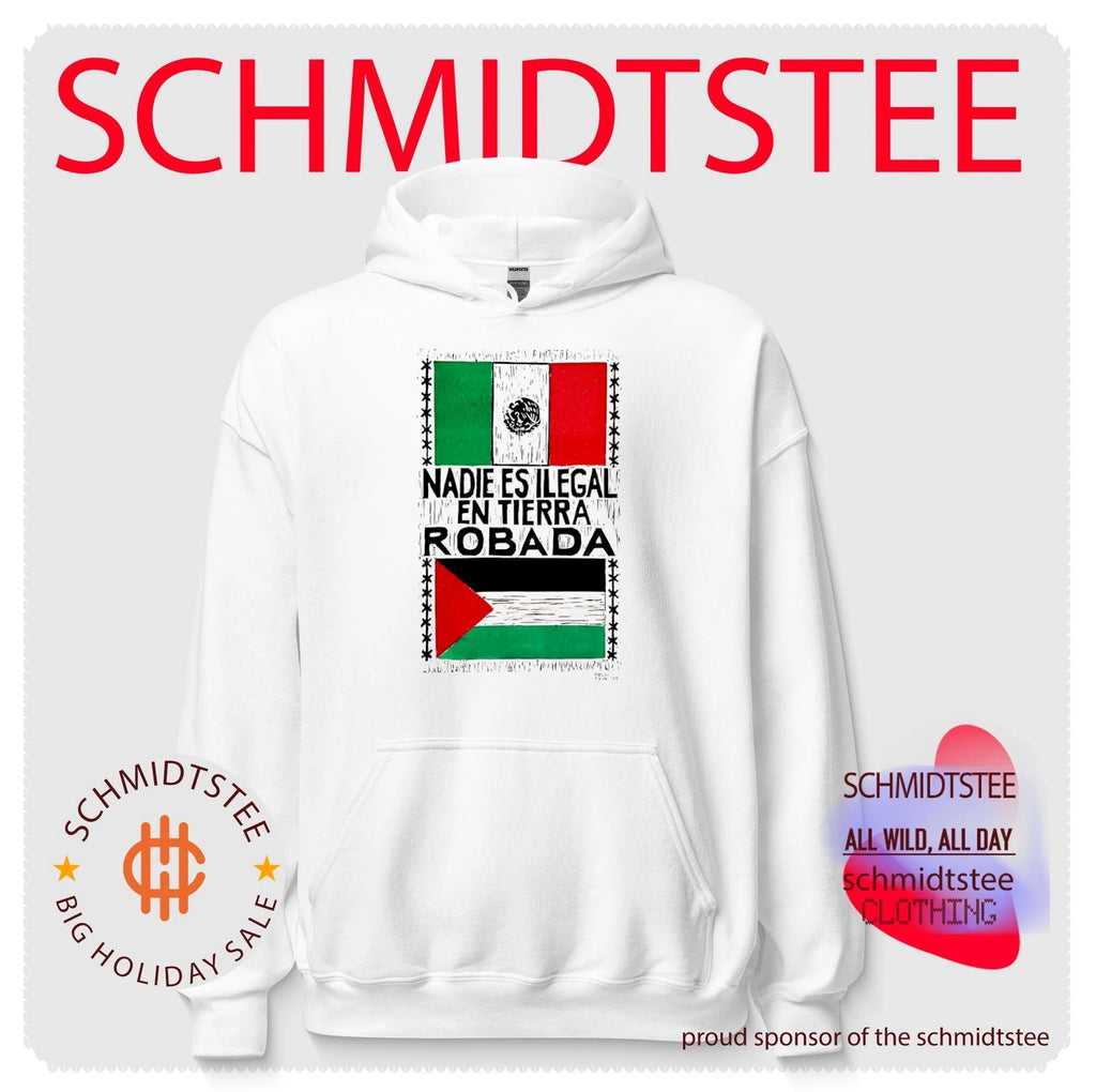 Nadie es ilegal en tierra robada Italian flag shirt
