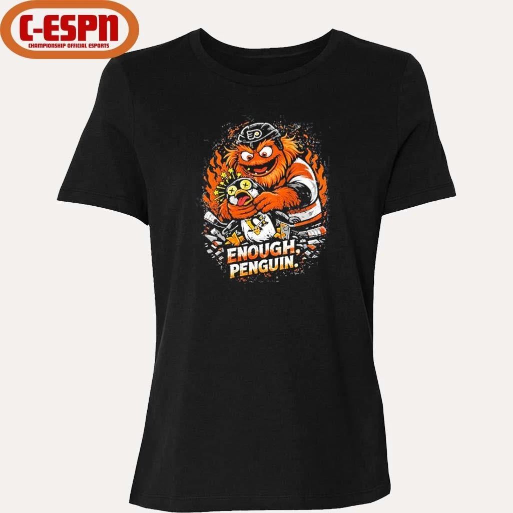 Philadelphia Flyers vs Penguins Gritty Enough, Penguin T-Shirt
