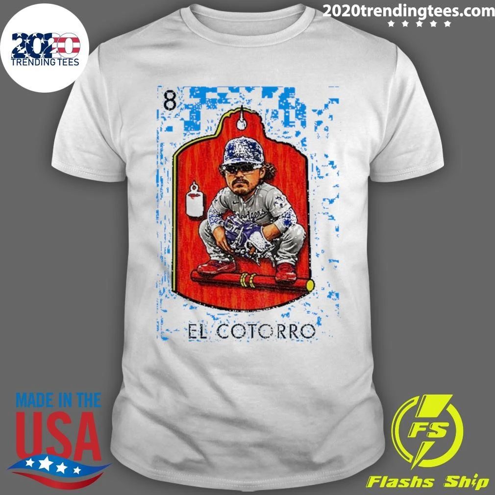 Joe Kelly Los Angeles Dodgers El Cotorro Loteria Cards Shirt