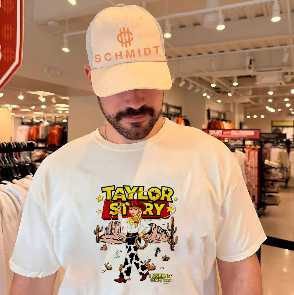 Taylor Eras Tour Taylor Story Cowgirl Graphic shirt