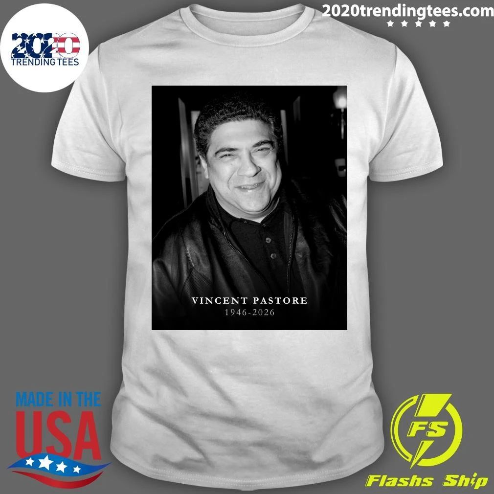 Rip Vincent Pastore 1946-2026 Shirt