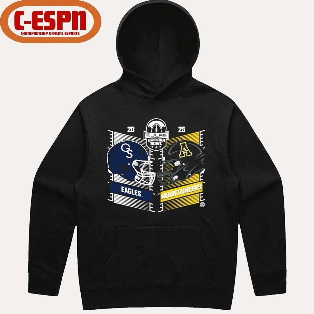 Birmingham Bowl Head To Head Georgia Southern Vs. Appalachian State Shirt
