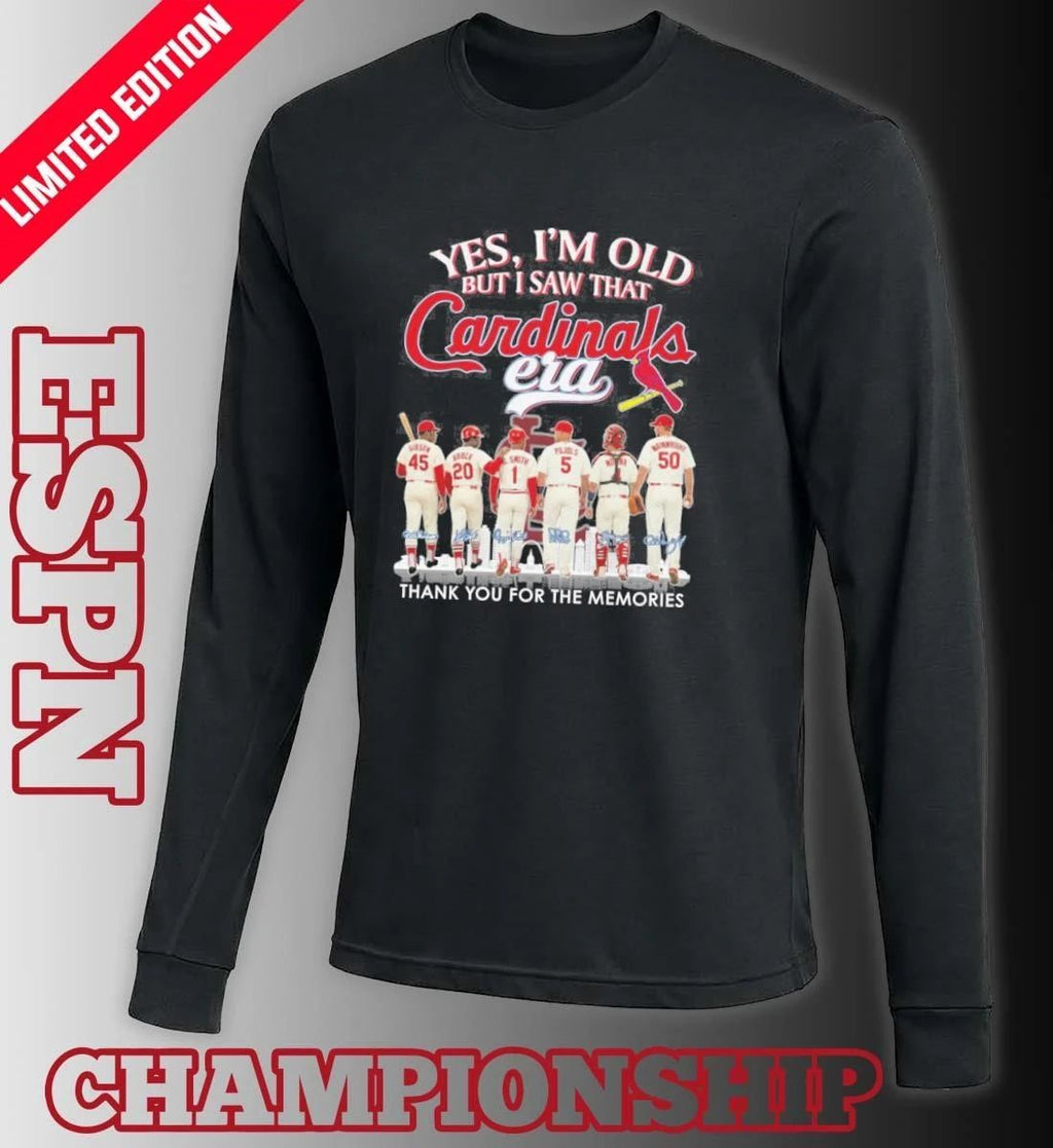Yes, I’m Old But I Saw St Louis Cardinals Era T-Shirt