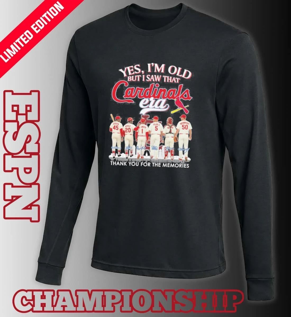 Yes, I’m Old But I Saw St Louis Cardinals Era T-Shirt