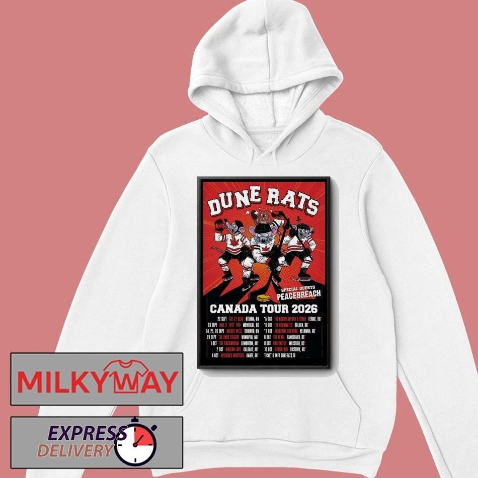 Dune Rats Canada 2026 Shows Poster shirt