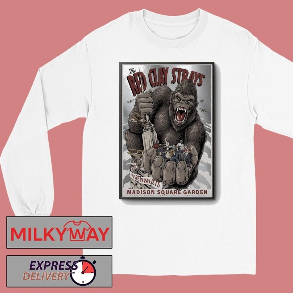 The Red Clay Strays Madison Square Garden, New York NY Aug 9 2026 Poster shirt