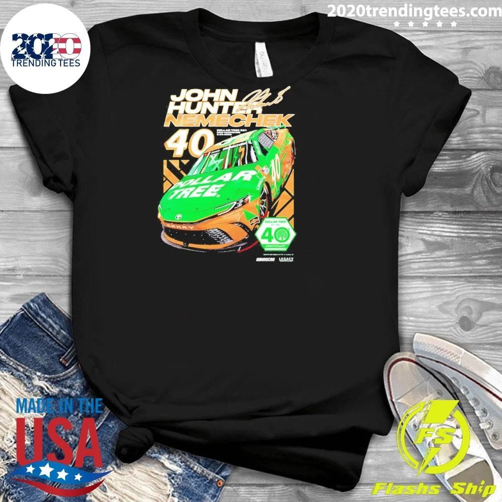 John Hunter Nemechek 40 Dollar Tree 301 Shirt