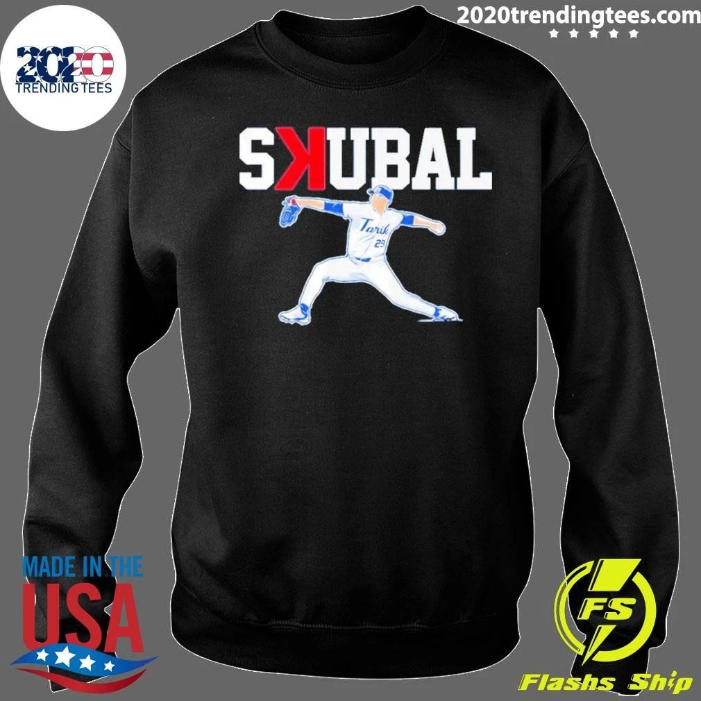Tarik Skubal Ace Pose Los Angeles Dodgers Shir