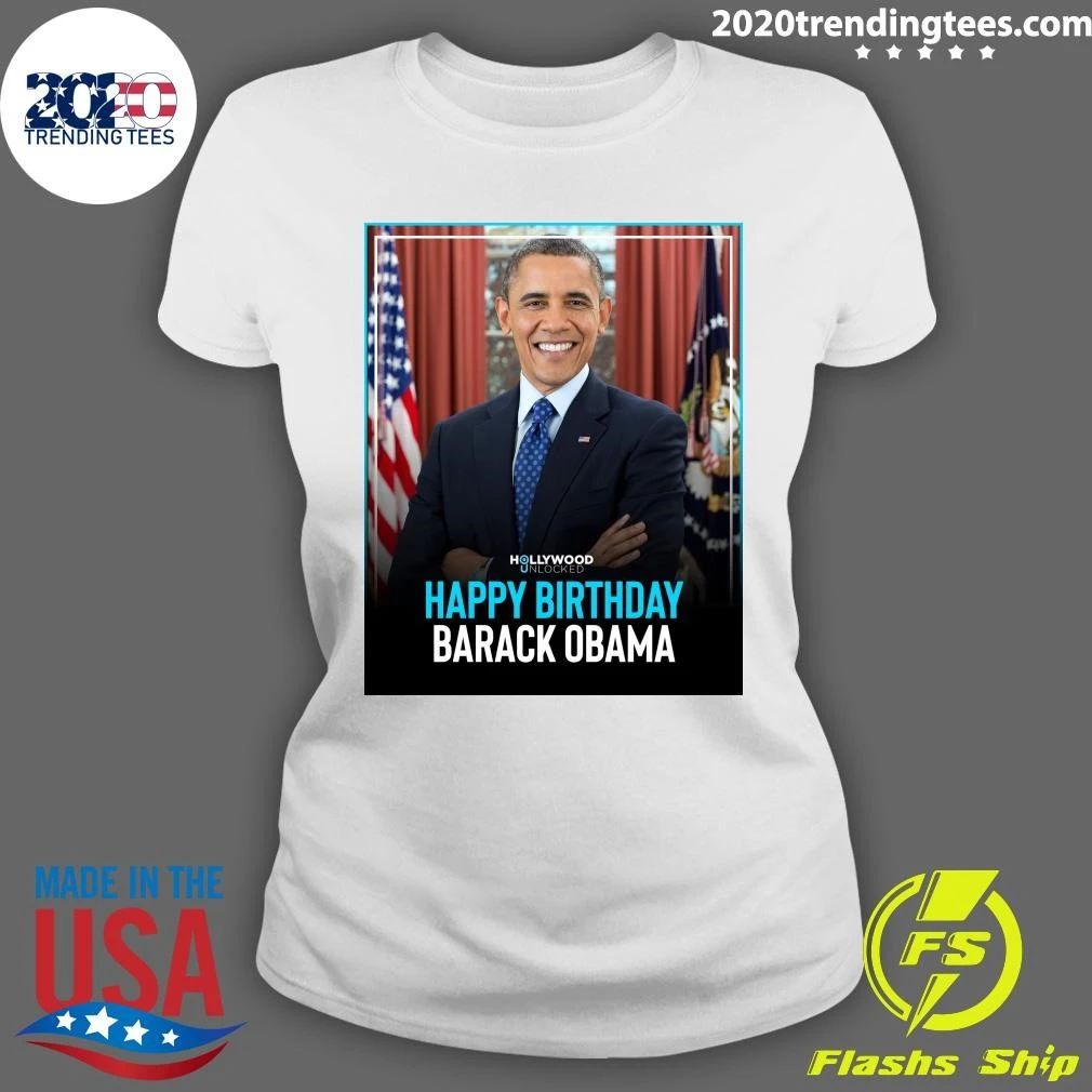 Happy Birthday Barack Obama Shirt