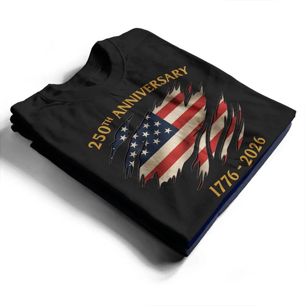 250th Anniversary US Independence Day - T Shirt