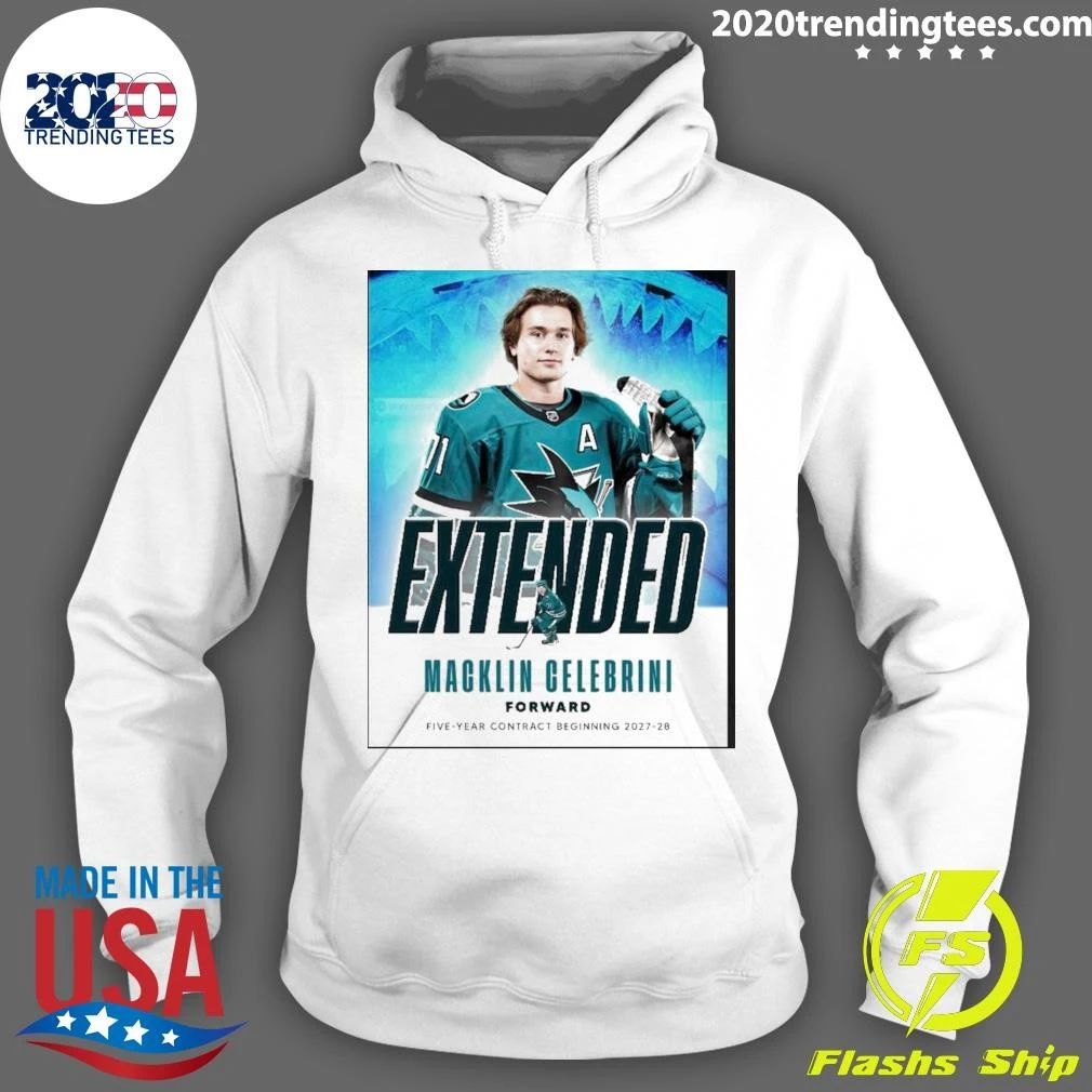 Extended Macklin Celebrini Forward Shirt