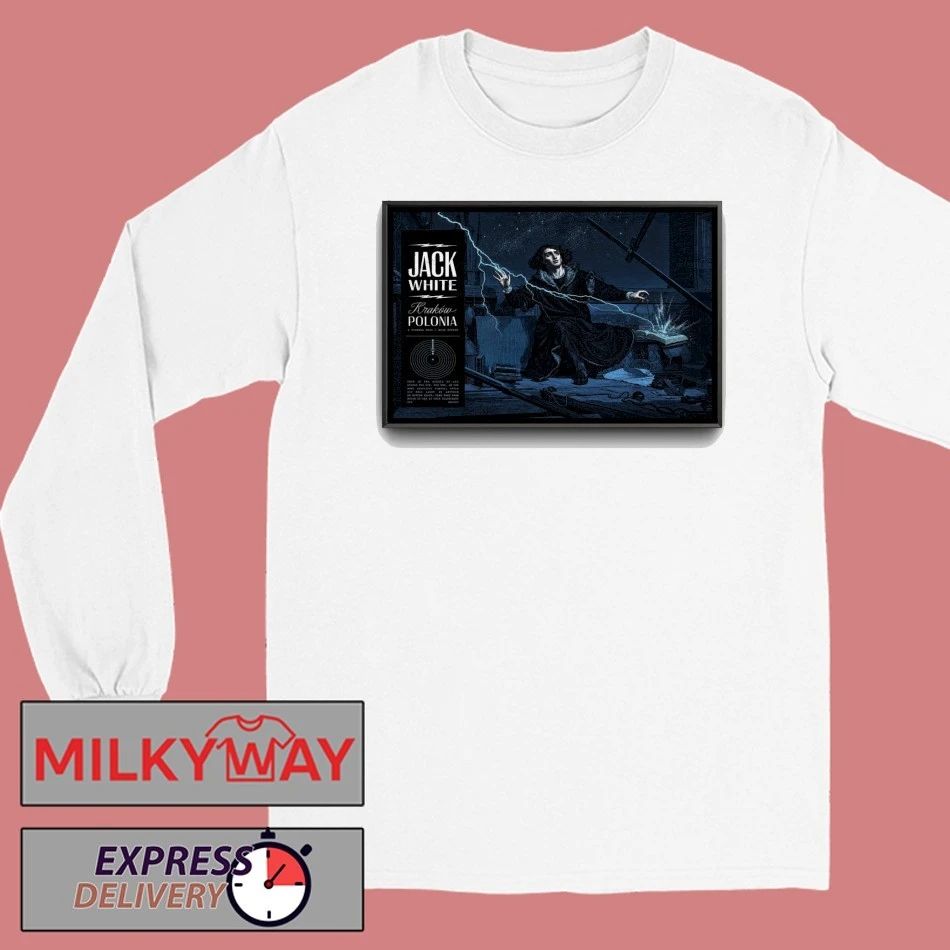 Jack White Klub Studio, Kraków Poland Jun 2 2026 Poster shirt