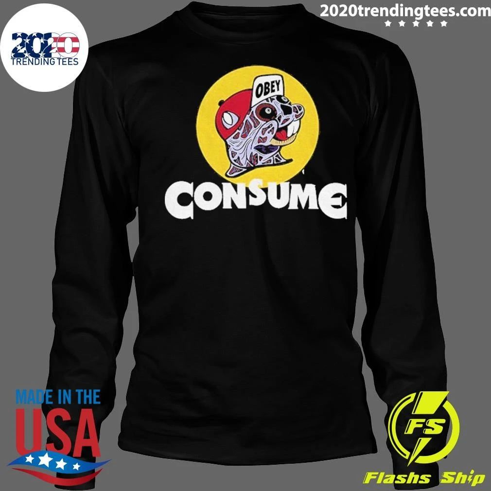 Buc-ee’s Mascot Parody Freddy Krueger Consume Obey Shirt