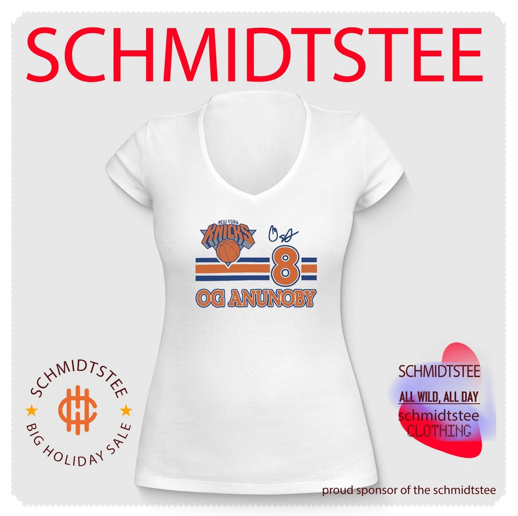 New York Knicks OG Anunoby team logo signature shirt