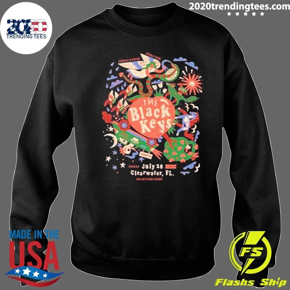 The Black Keys Clearwater FL At The BayCare Sound In Clearwater FL On July 28 2026 Shirt
