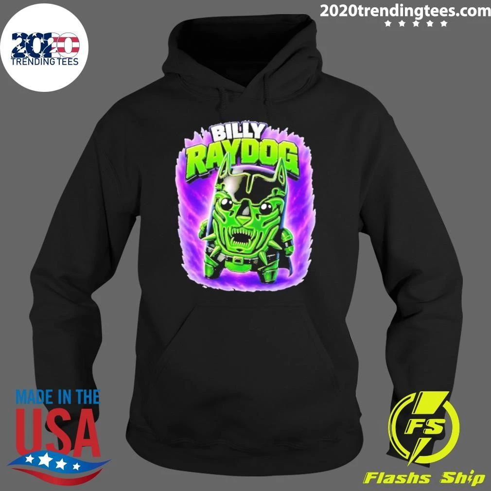 Billy Raydog Batdog Superhero Dog Green Armor Shirt