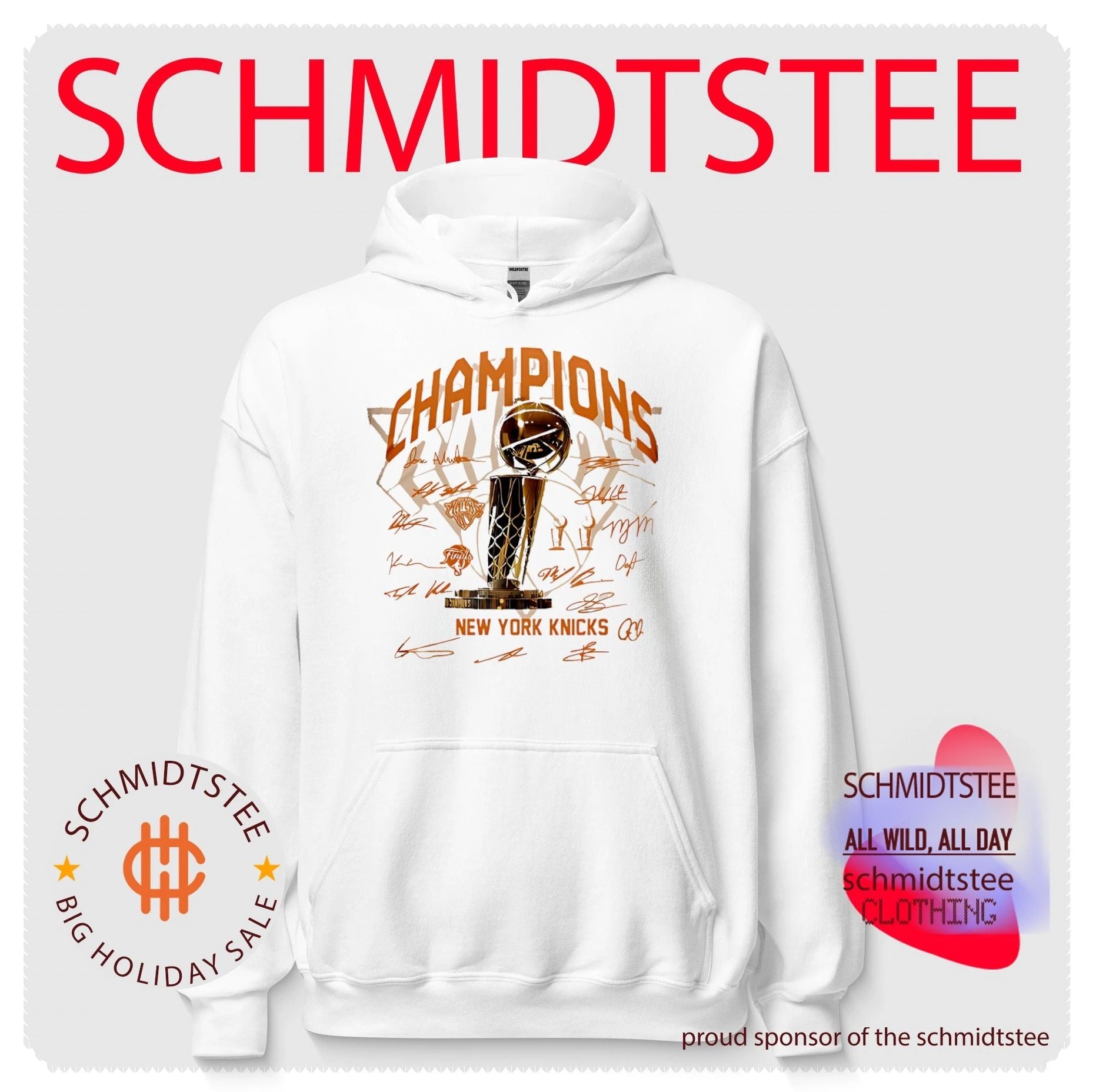 New York Knicks 2026 NBA Finals trophy signature shirt