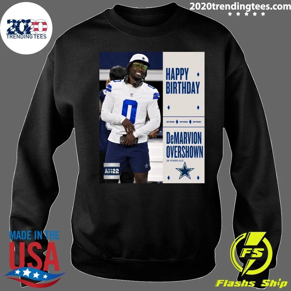 Happy 26th Birthday to Cowboys linebacker DeMarvion Overshown Shirt