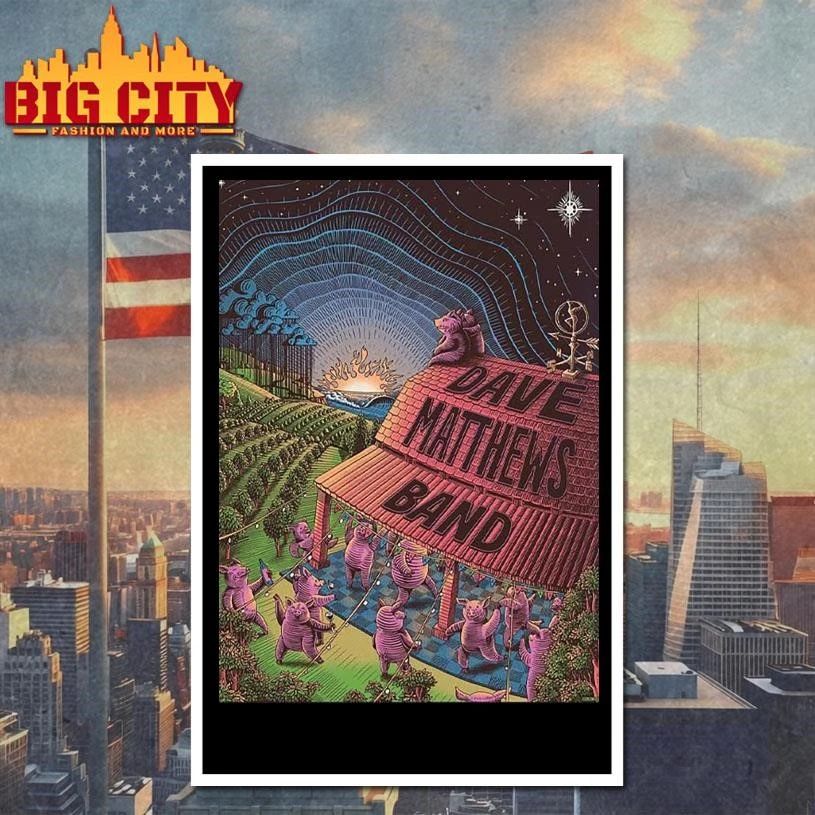 Dave Matthews Band The Pig Song Poster Art Shirt