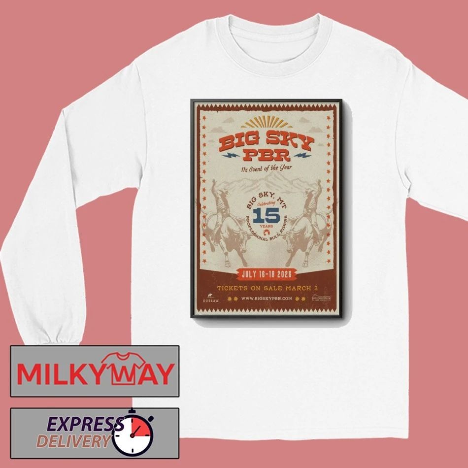 SHOW Big Sky Per July 16-18 2026 Poster Big Sky, MT LIMITED shirt