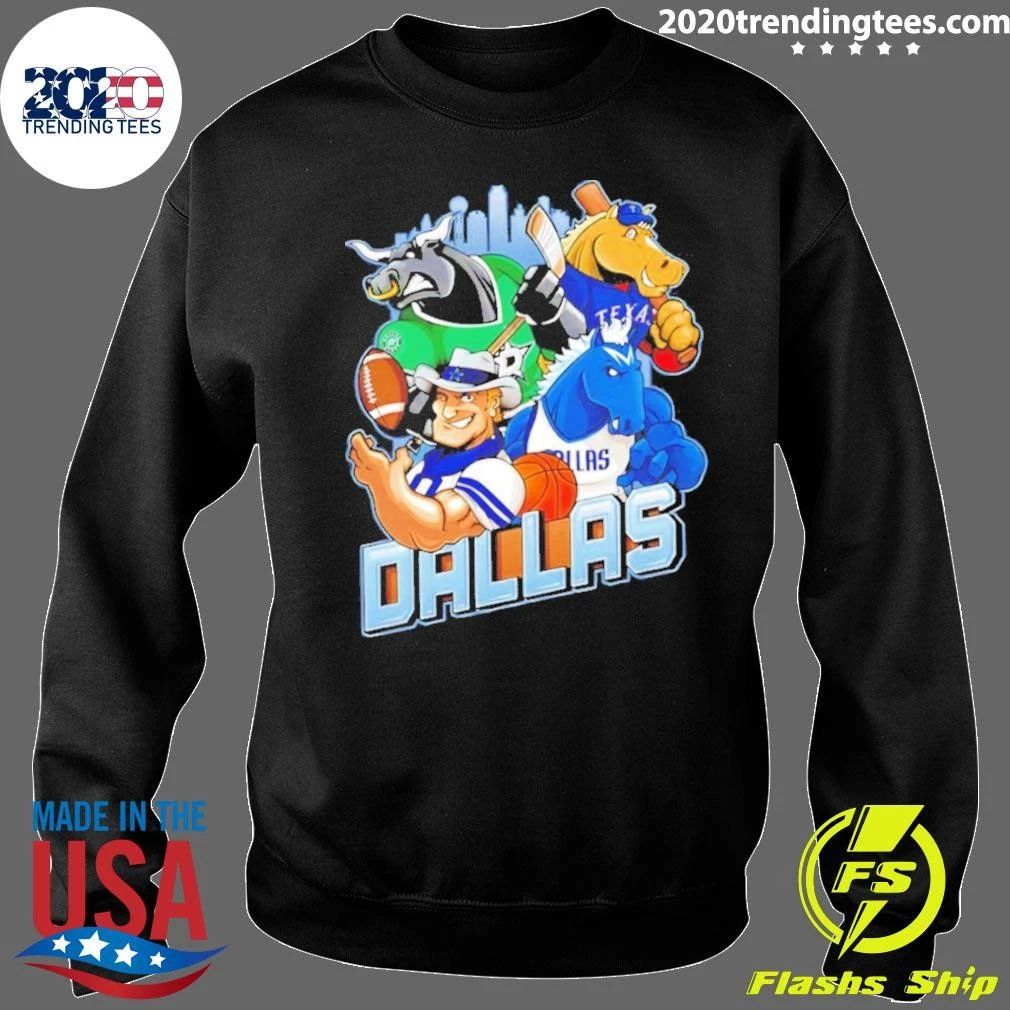 Dallas Sports Teams Mascot Mashup 2026 Season Shirt