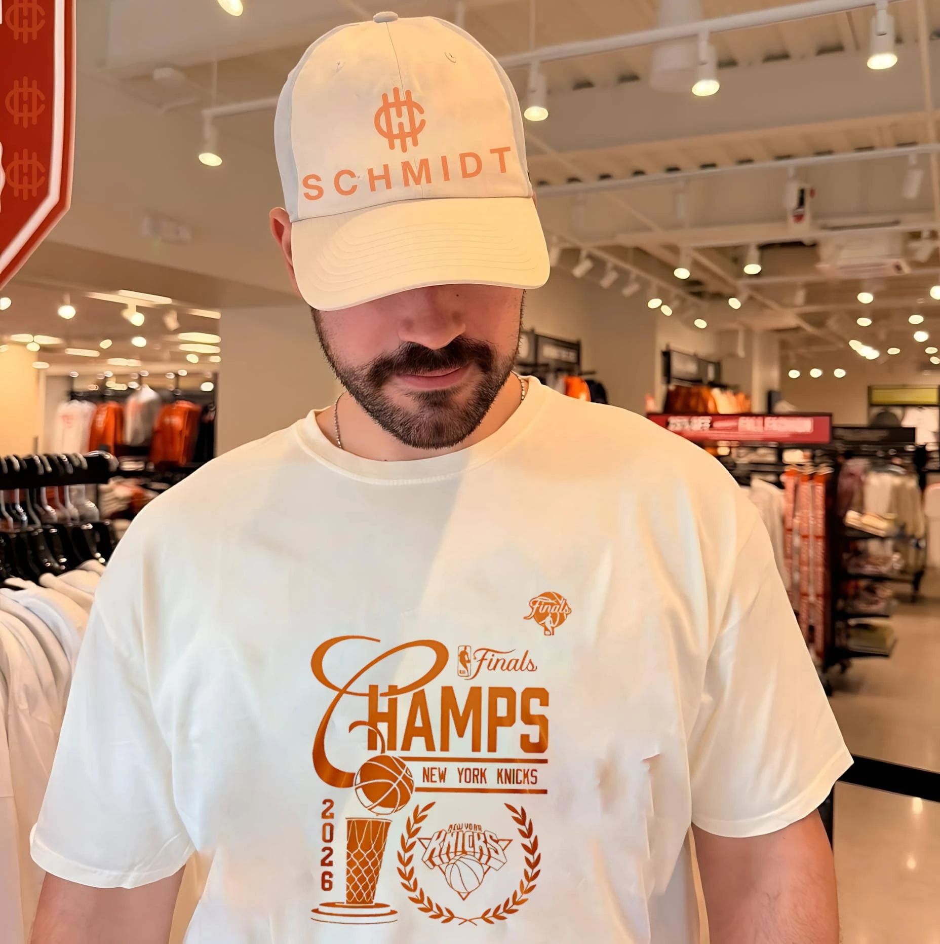 New York Knicks 2026 NBA Finals trophy graphic shirt