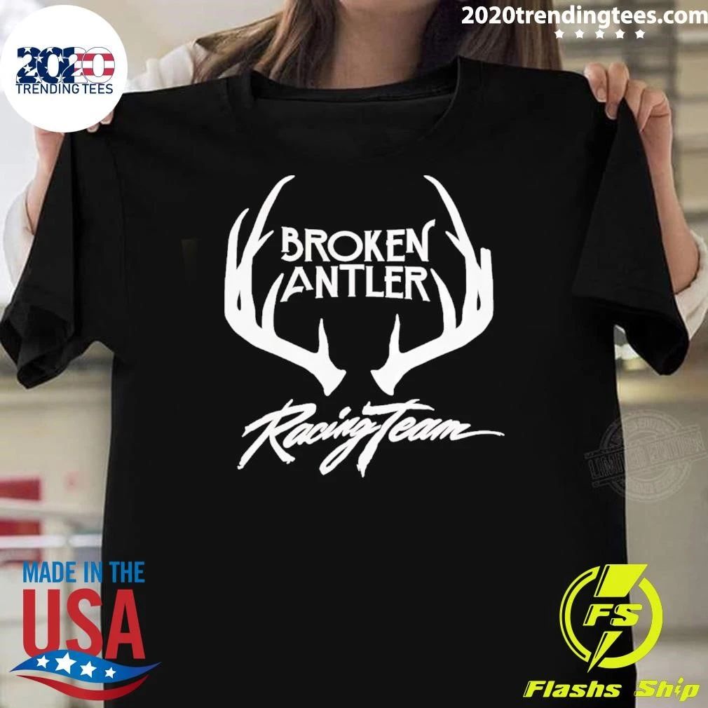 Broken Antler Racing Team Logo Graphic Shirt