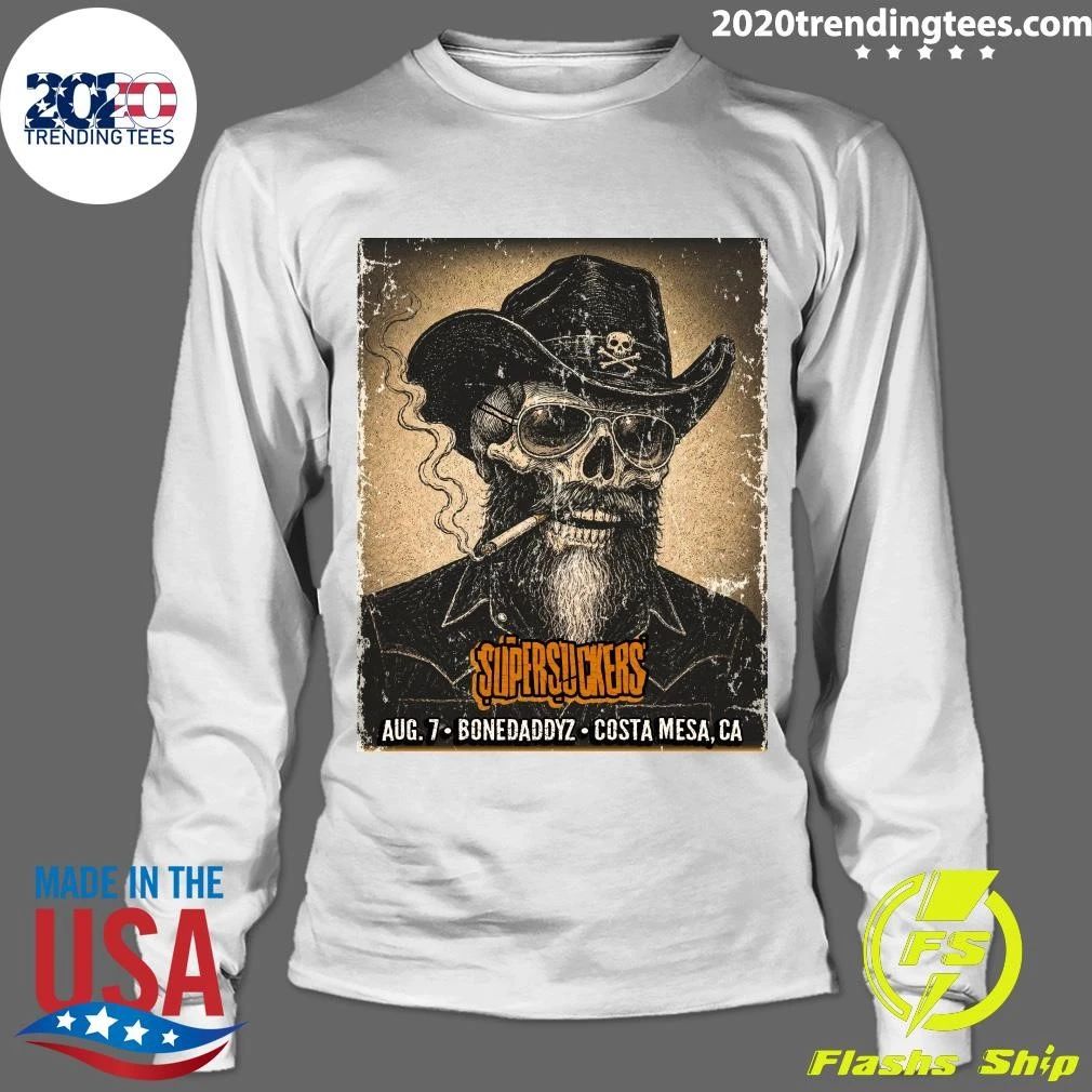Supersuckers Bonedaddyz August 7, 2026 Costa Mesa CA Shirt