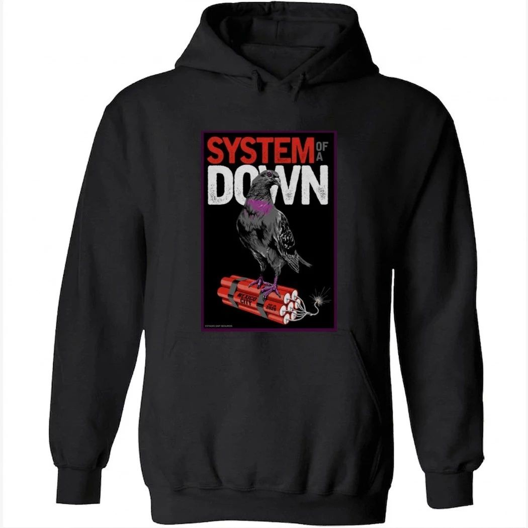 System Of A Down In CDMX Mexico City Poster 5.28.2026 Shirt