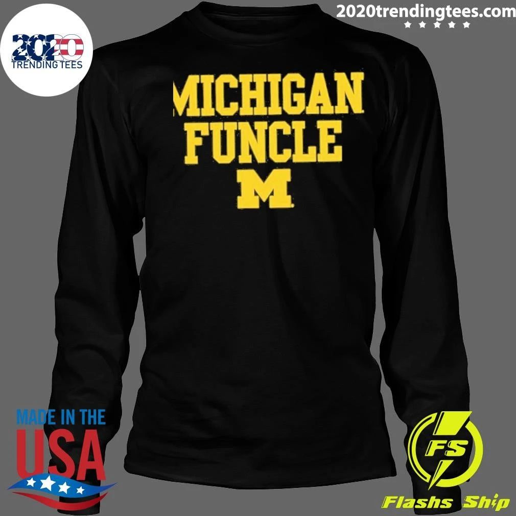 Michigan Wolverines Funcle 2026 Ncaa Logo Shirt