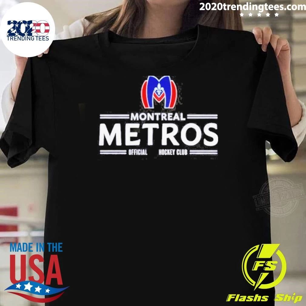 Montreal Metros Official Hockey Club Hudson Williams Shirt