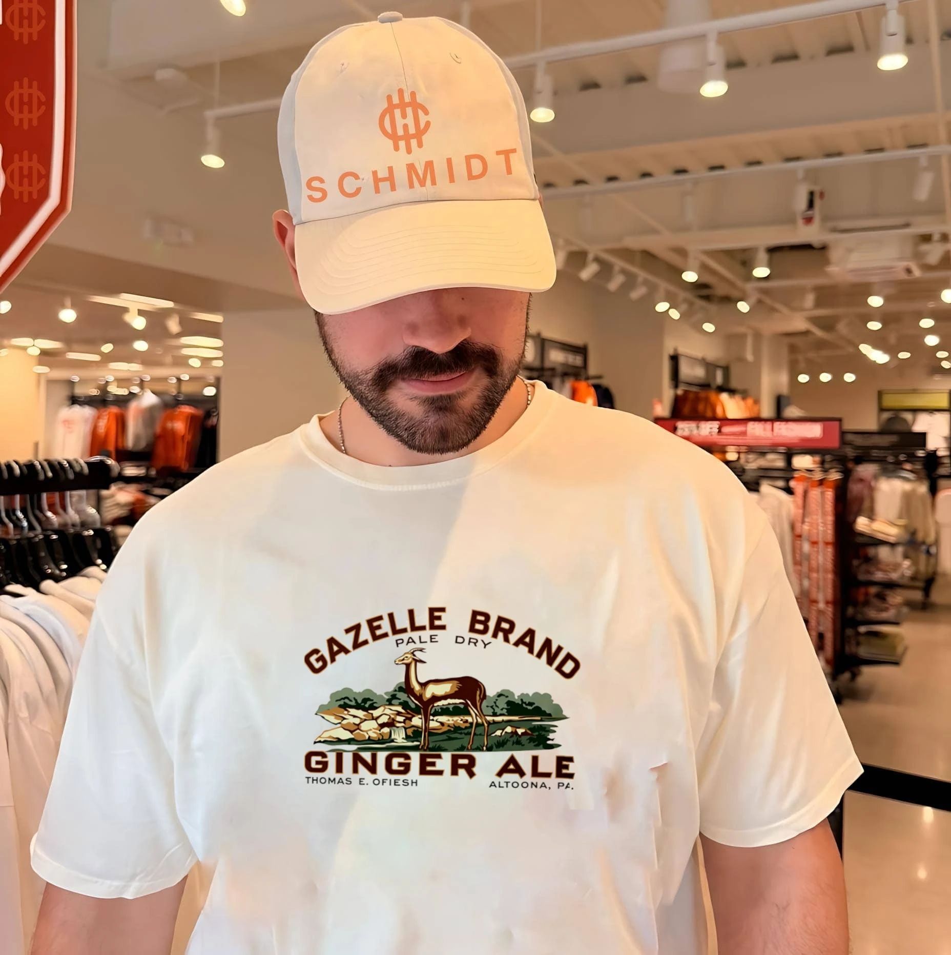 Gazelle Brand Pale Dry Ginger Ale Thomas E Ofiesh Altoona PA shirt