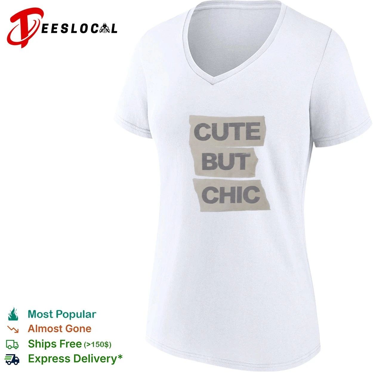 Cute but Chic fashion style trendy minimalist T-shirt