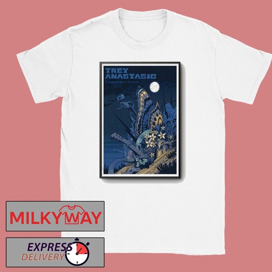 Trey Anastasio June 7 2026 Red Rocks Amphitheatre In Morrison CO Poster shirt