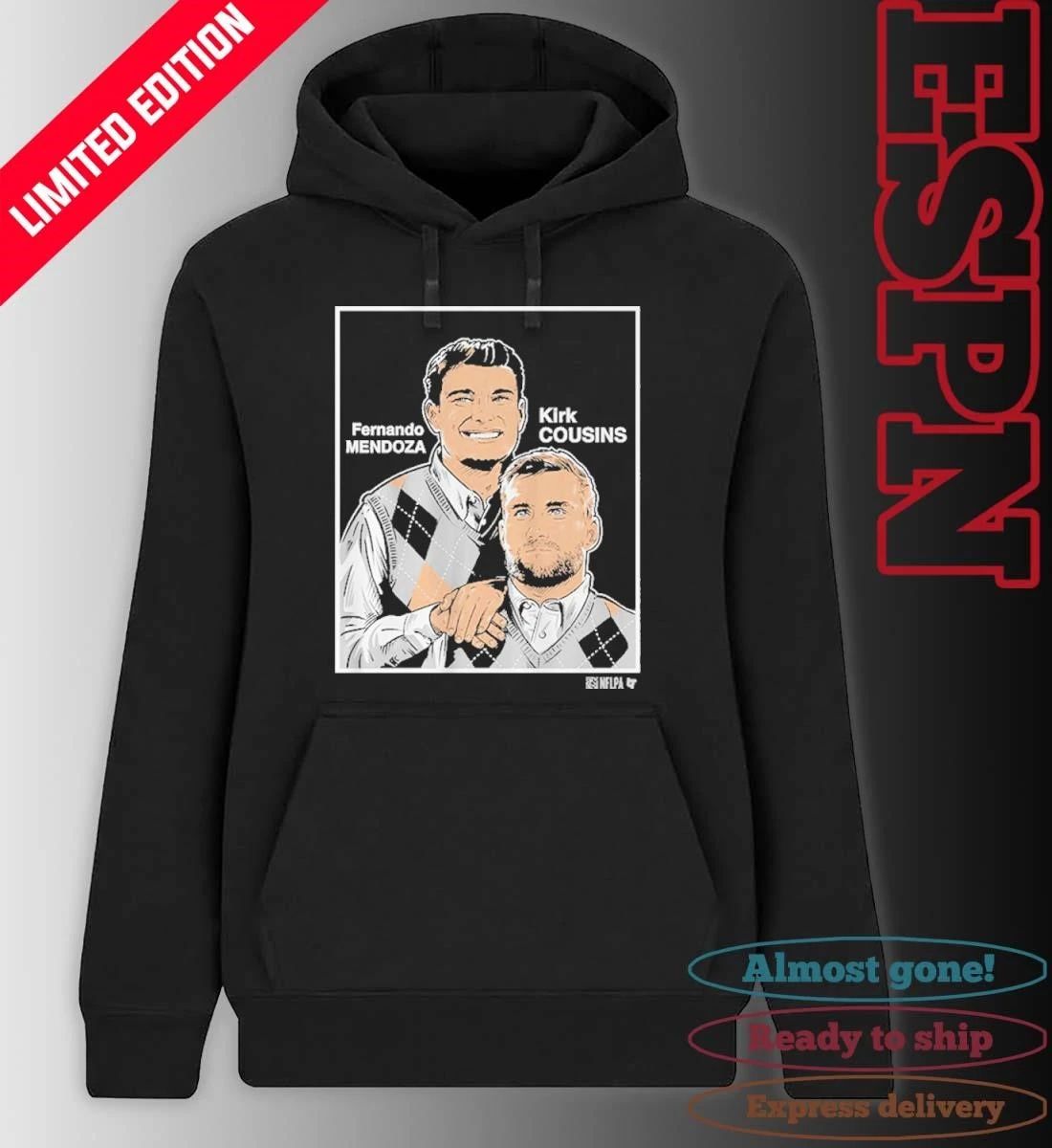 Step Brothers Fernando Mendoza And Kirk Cousins Family Portrait Shirt
