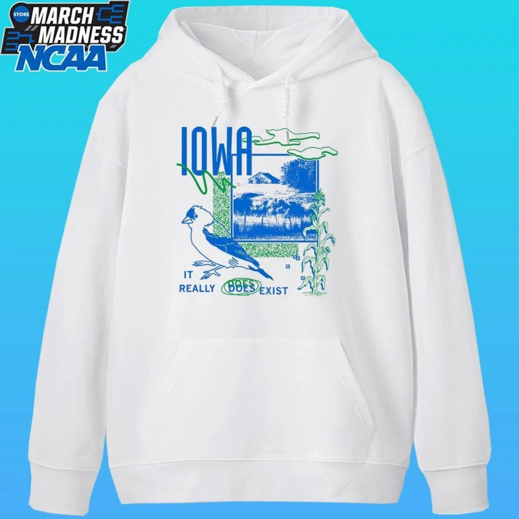 Iowa It Really Does Exist Ringer Shirt
