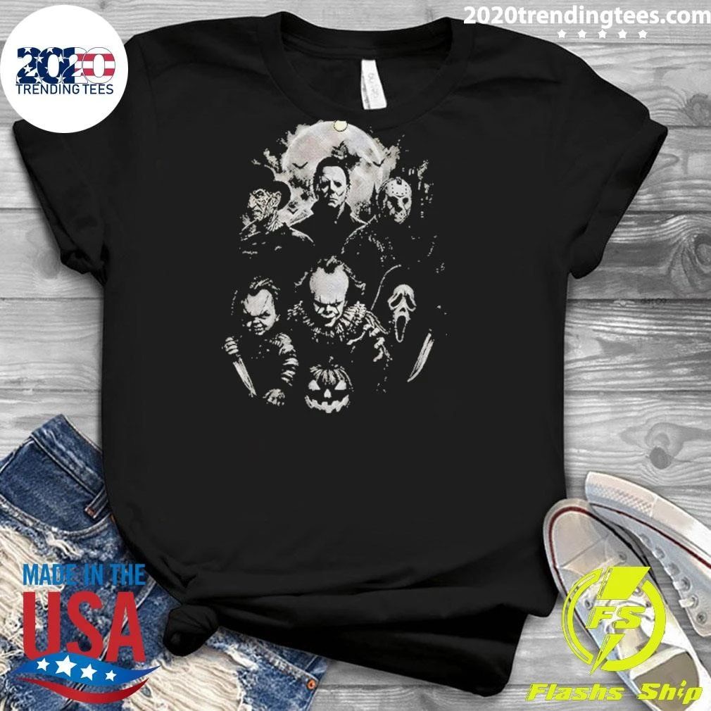 Spooky Season Horror Characters 2026 Halloween Shirt