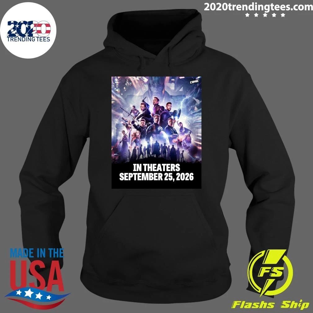 The First Teaser For Avengers Endgame Encore Has Officially Been Released In Theaters September 25, 2026 Shirt