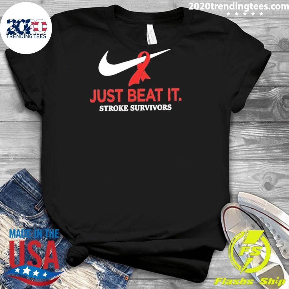 Just Beat It Stroke Survivors Survivor Shirt