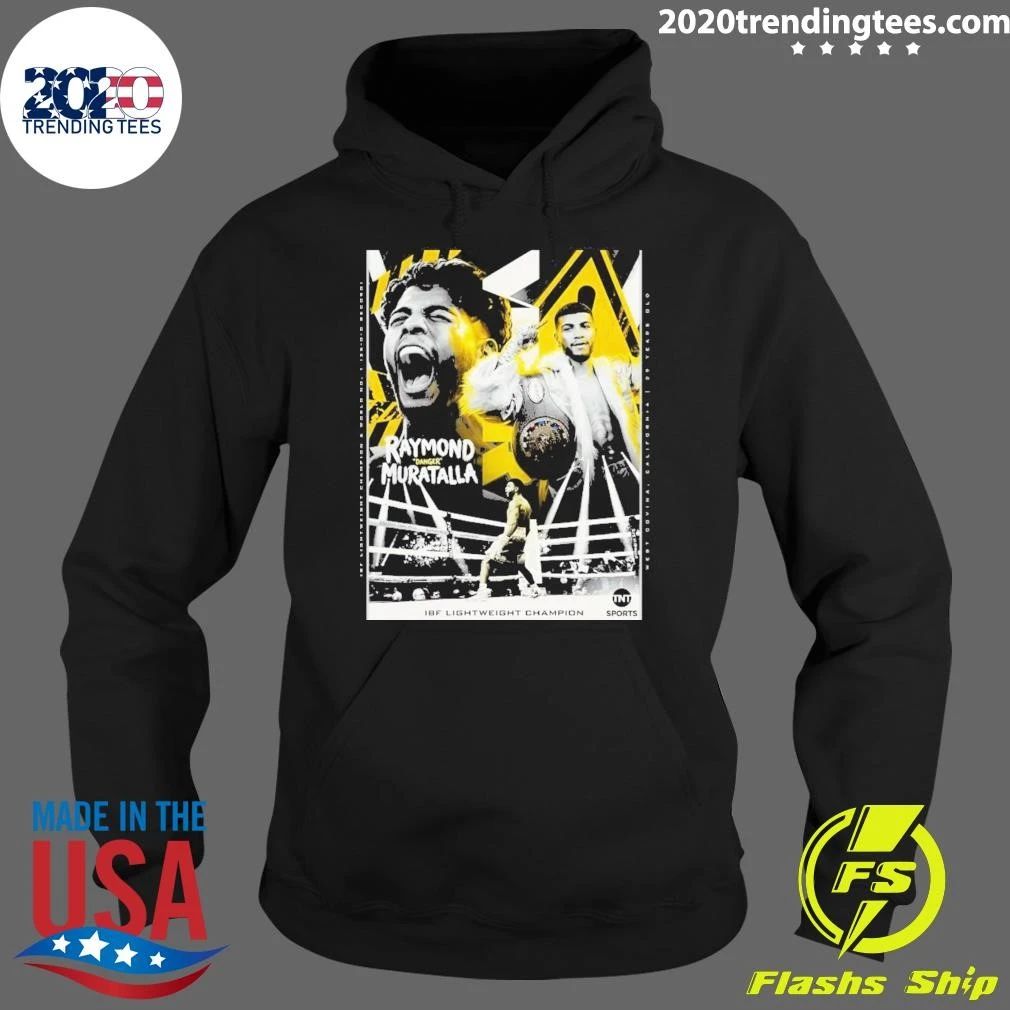 Raymond Muratalla Defends His Ibf Lightweight Championship Title Shirt