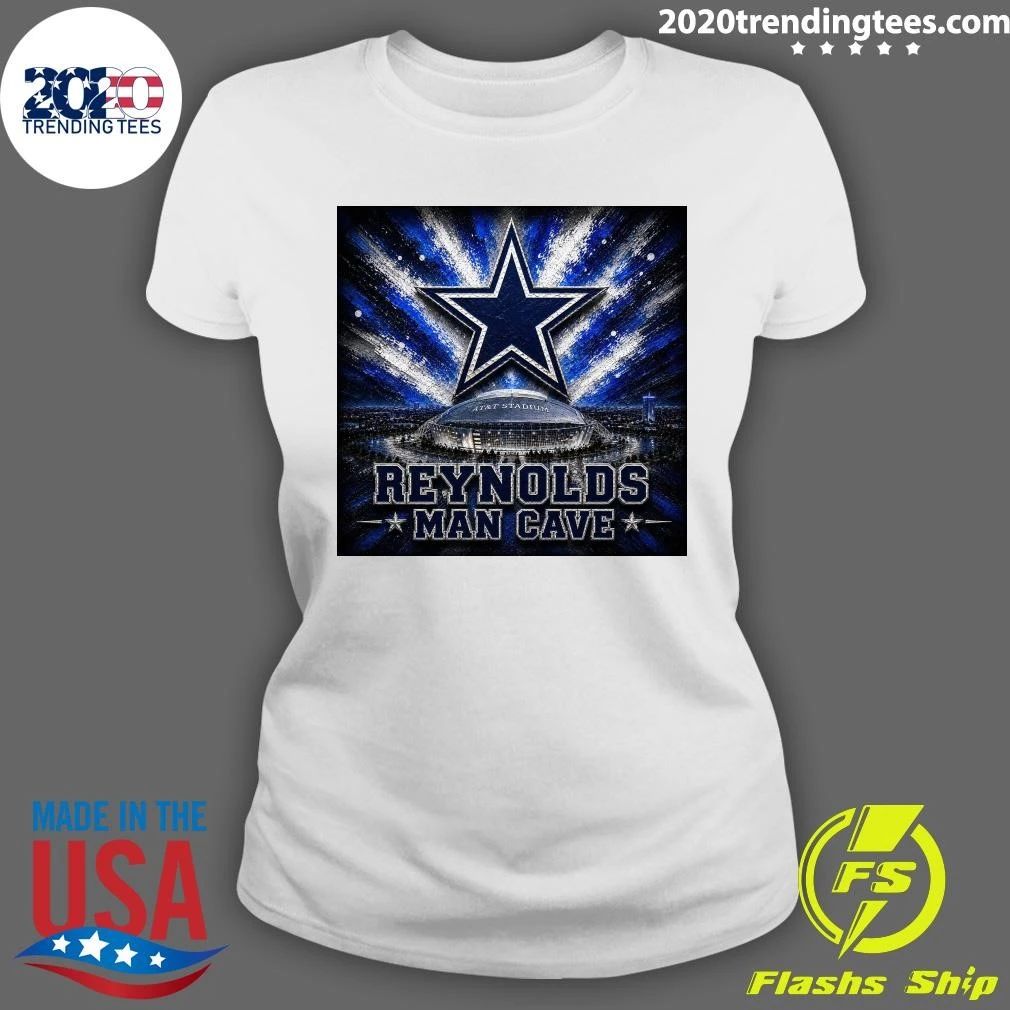 Dallas Cowboys At&T Stadium Reynolds Man Cave Shirt