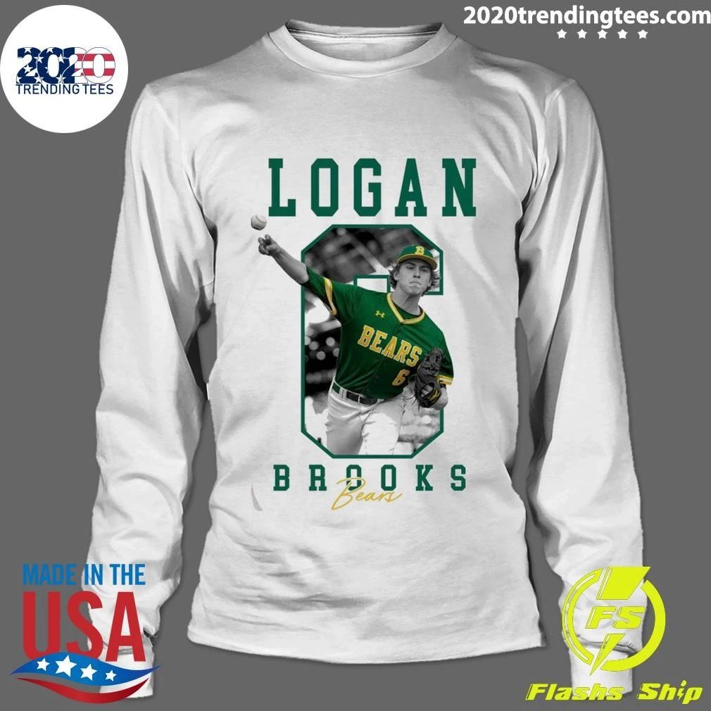 Logan Brooks 6 Baseball Football Sports Signature Shirt
