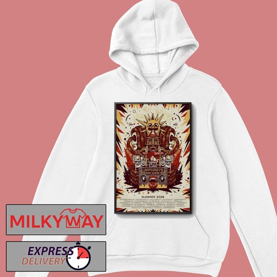 Poster Umphrey’s McGee Summer 2026 Tour shirt