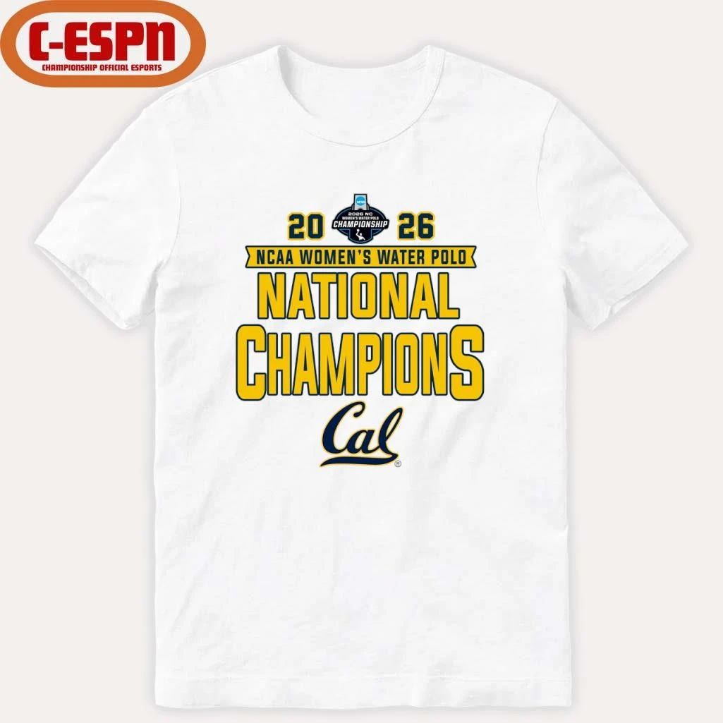California Golden Bears Women’s Water Polo 2026 NCAA National Champions Shirt
