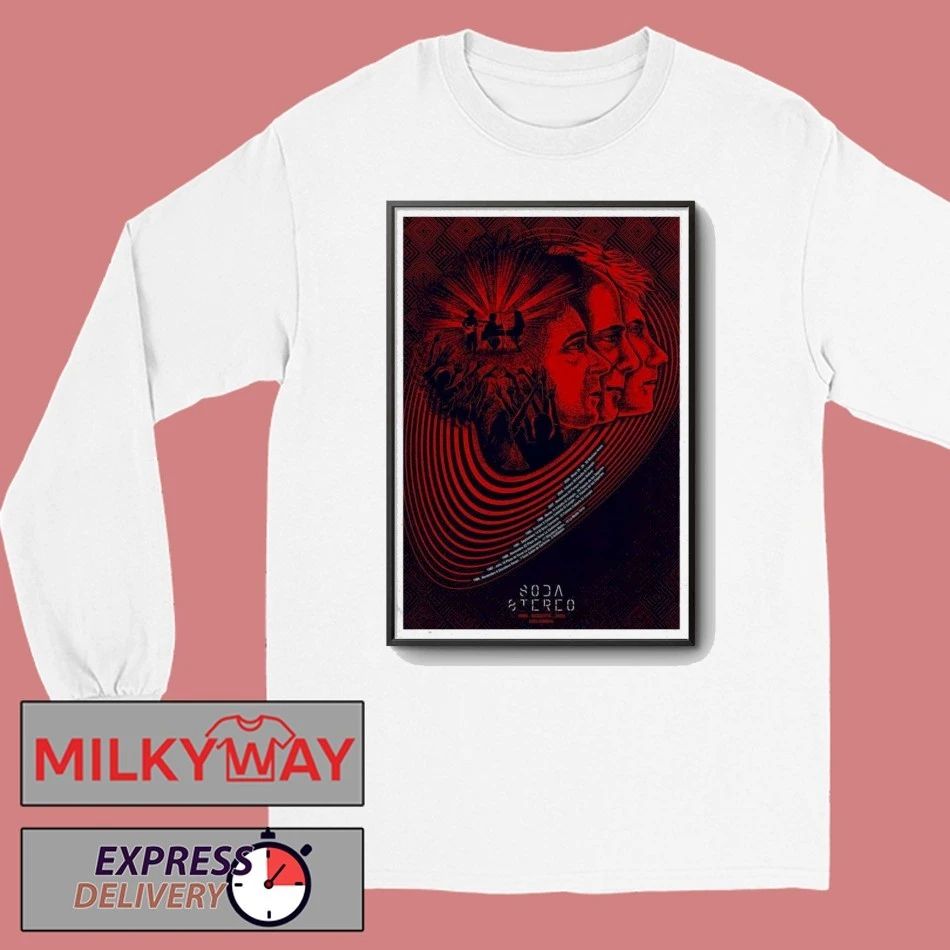 LIMITED 2026 TOUR Soda Stereo Bogotá, Colombia Poster shirt