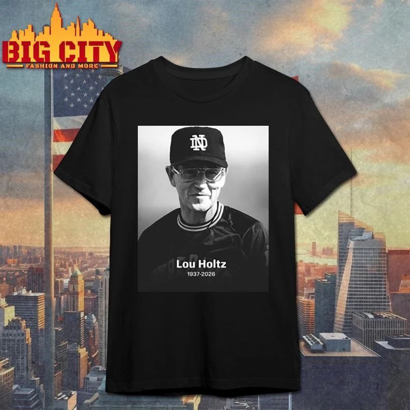 Rip Notre Dame Lou Holtz Shirt