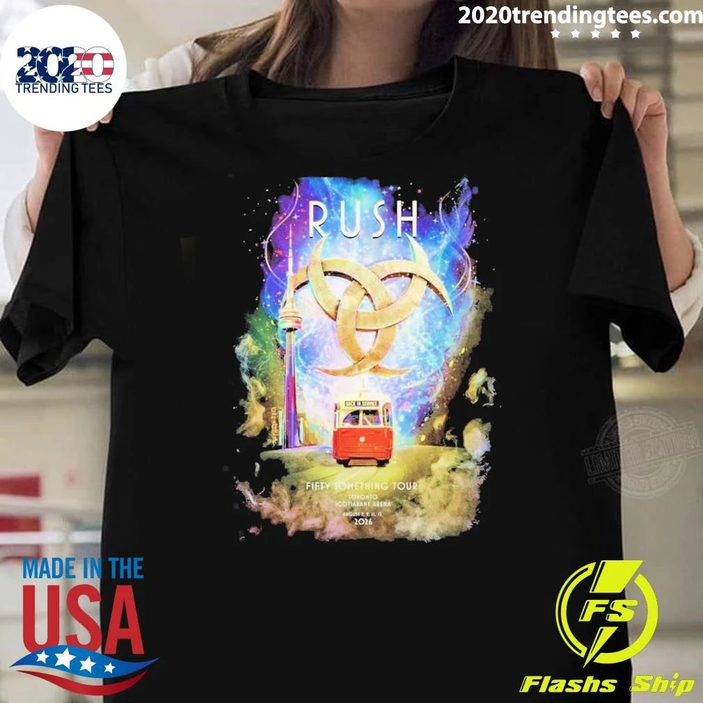 Rush Toronto 2026 Scotiabank Arena Ontario August Fifty Something Tour Limited Hawaiian Shirt