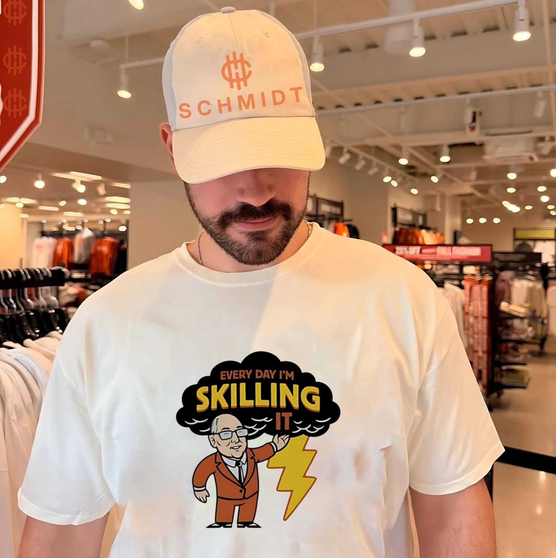 Man every day I’m skilling it thunder shirt