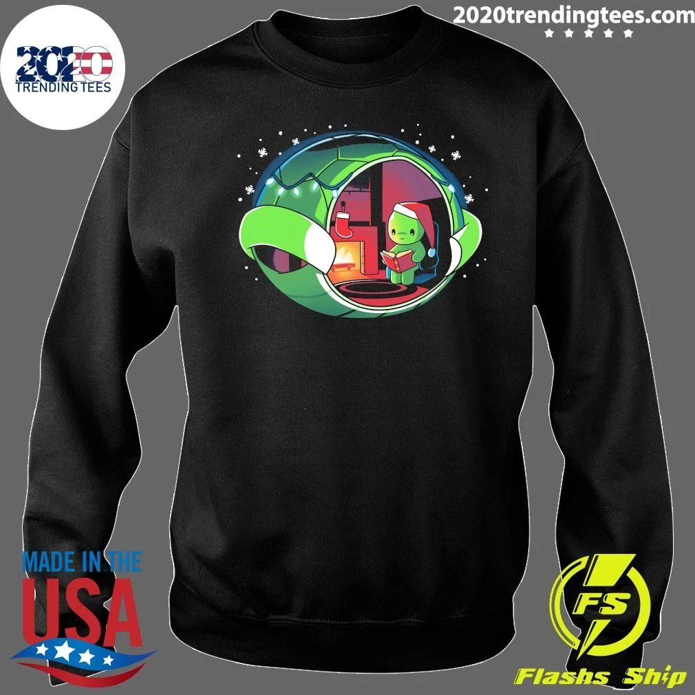 Christmas Turtle Cute and Nerdy Shirt