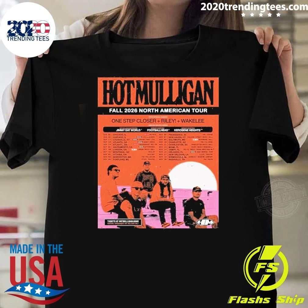 Mulligan Fall 2026 North American Tour Shirt